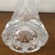 Large vintage cut Arques crystal vase