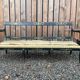 Rare 19th-century painted bench or sofa