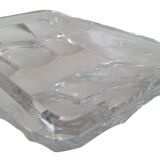 Rectangular crystal centerpiece vannes unsigned crystal