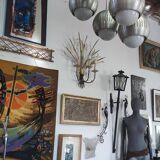 Cascading chandelier circa 1970