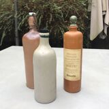 Set of 3 bottles in gres