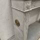 Louis XVI Style Fireplace in White Veined Carrara Marble, 19th Century