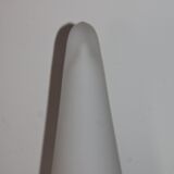 Lampe cône "Teepee" des années 80 en pâte de verre