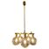 Lustre à cinq globes en laiton Hans-Agne Jakobsson