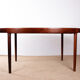 Table de repas, ovale, extensible, Danoise en Palissandre, Harry Østergaard