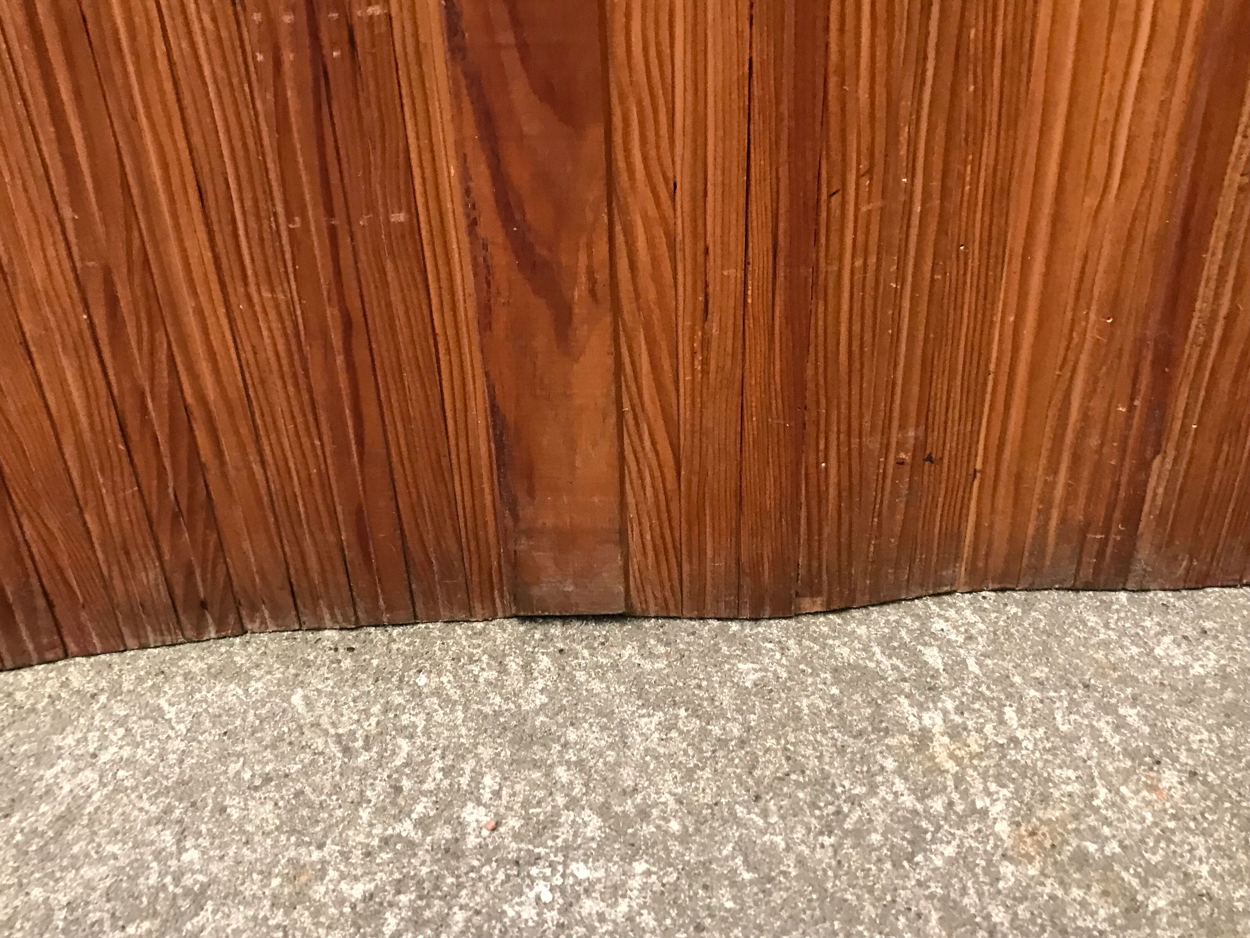 Screen wooden slats 50s