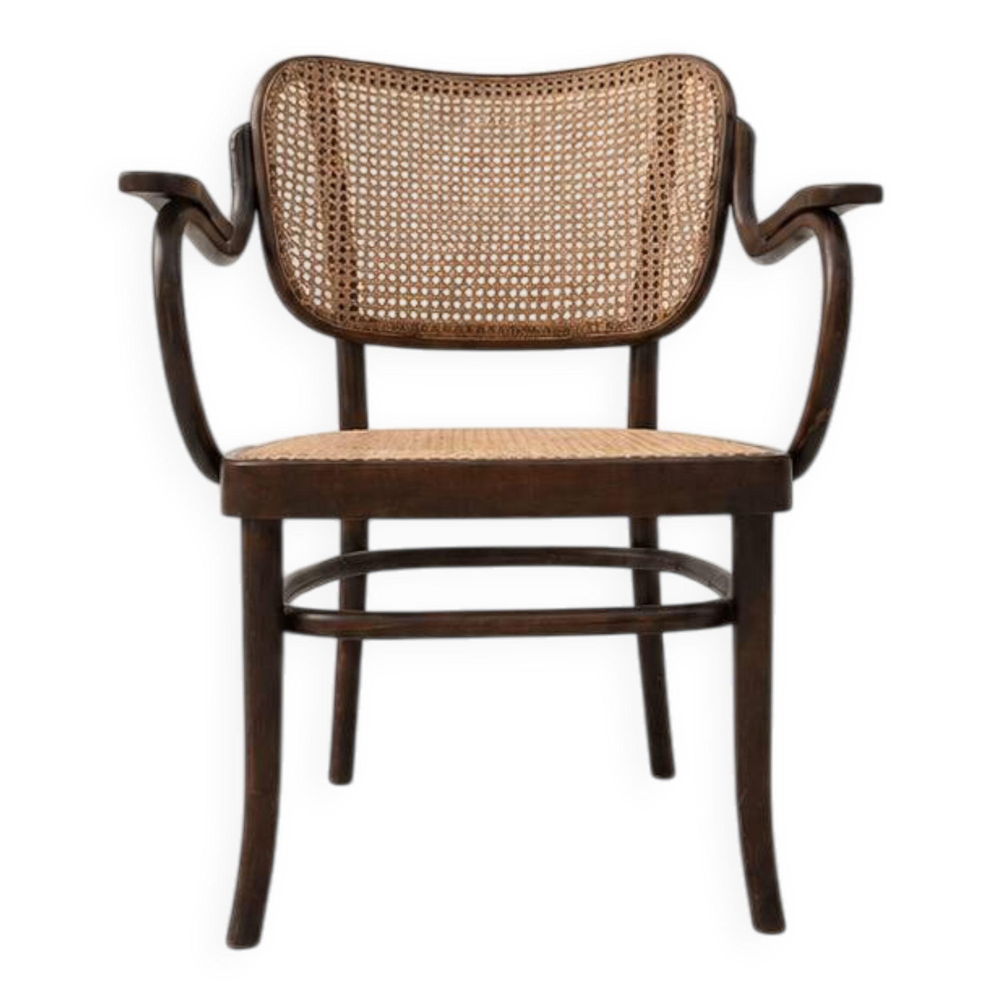 Armchair by Gustav Adolf Schneck for Thonet