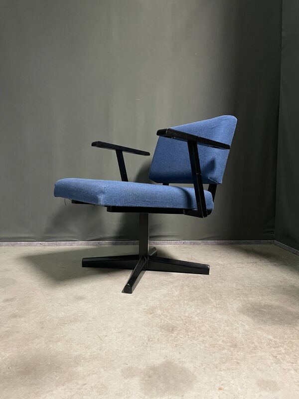 Chaise longue Galvanitas années 1960