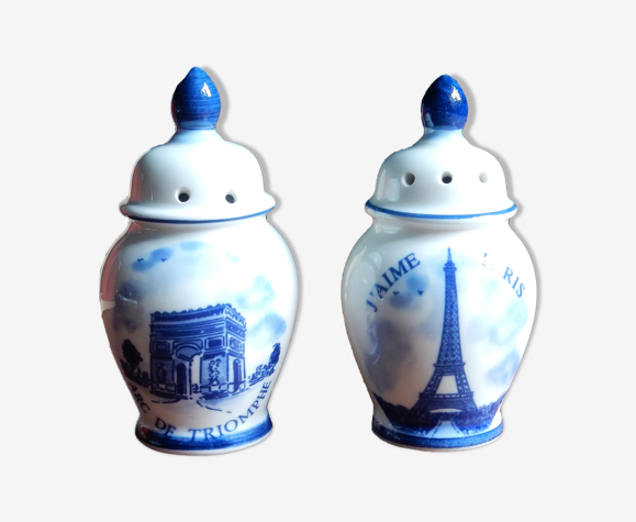 Salière et poivrière céramique Elesva France