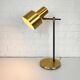 Desk lamp "Lento" Jo Hammerborg, Fog & Mørup, Brass, Denmark, 1960