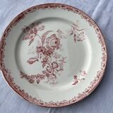 Lot de 6 assiettes  plates  anciennes variées