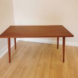 Mid-Century Modern Wooden Coffee Table: 1970s Vintage Lounge Decor