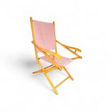 Foldable deck chair / 1950s