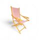 Foldable deck chair / 1950s