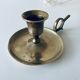 Vintage brass candle holder