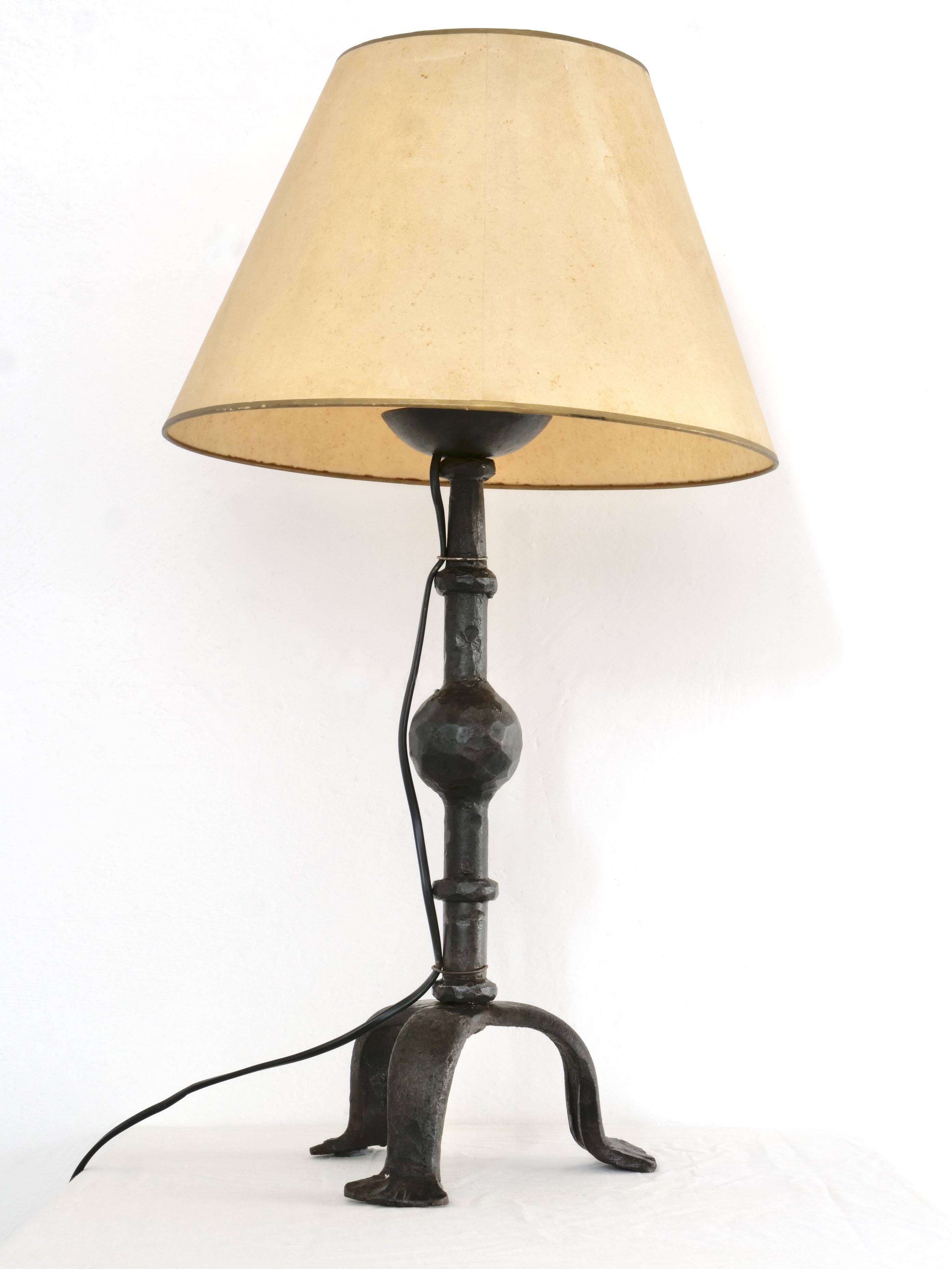 Wrought iron lamp deco Provençal castle