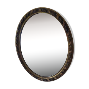 Miroir ovale Napoléon III 68x86cm