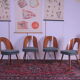 Dining chairs by A. Suman, Moer 1960