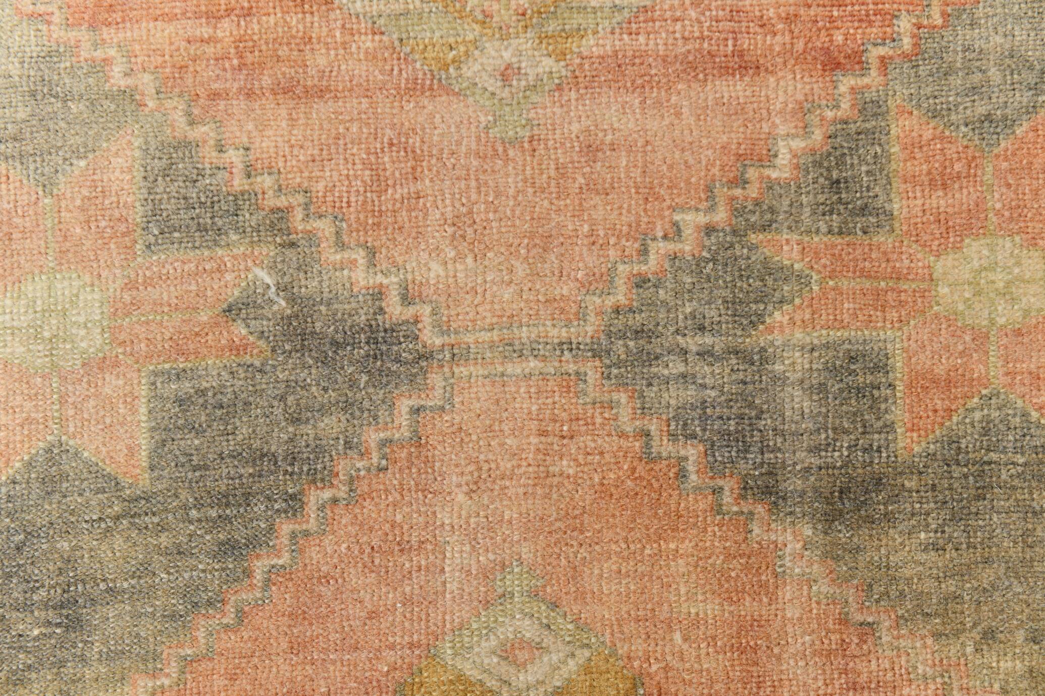 3x12 oriental vintage runner rug.