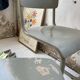 Trio de chaises Tubax 1950
