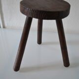 Brutalist modernist tripod stool 1950