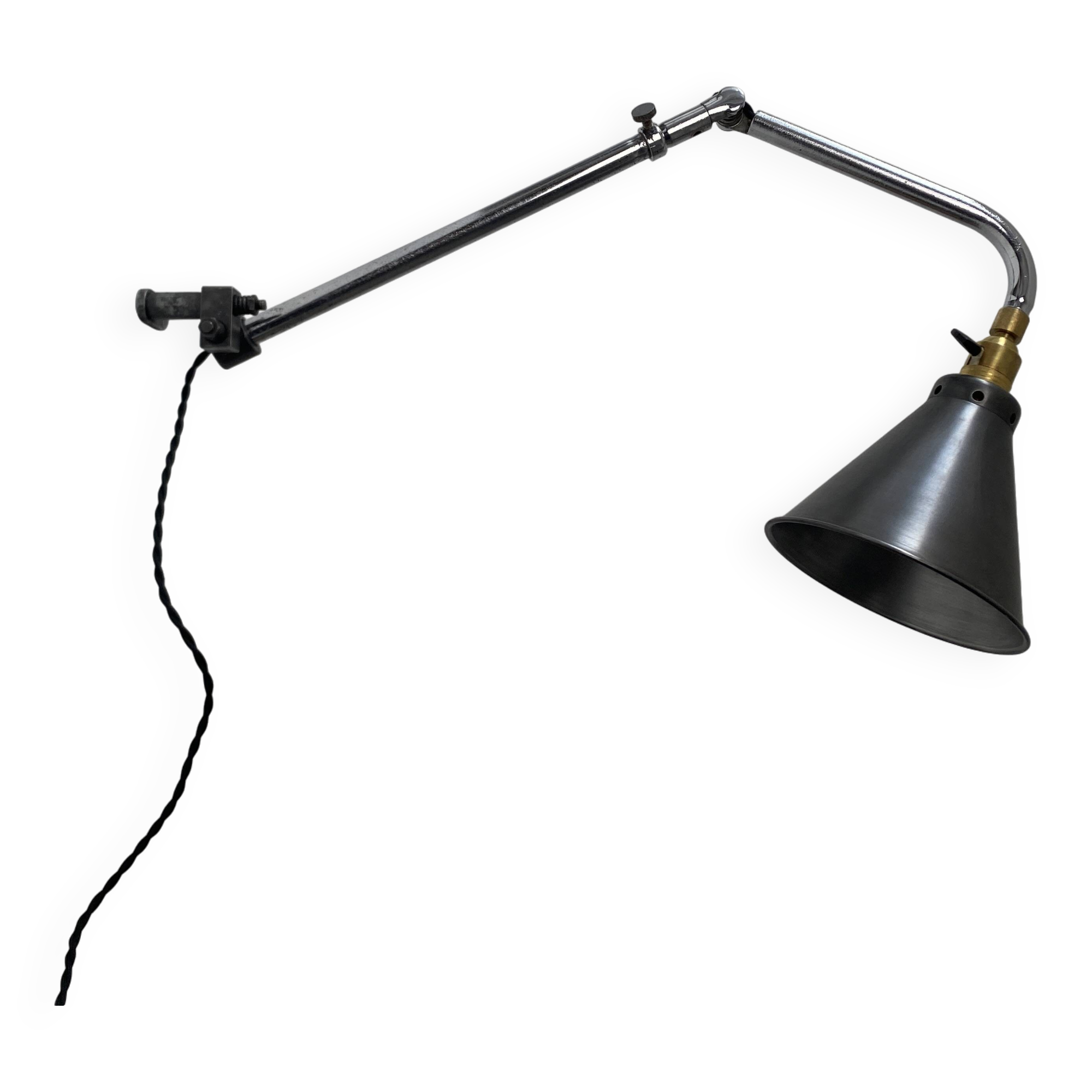 Ancienne applique industrielle ki e klair vintage