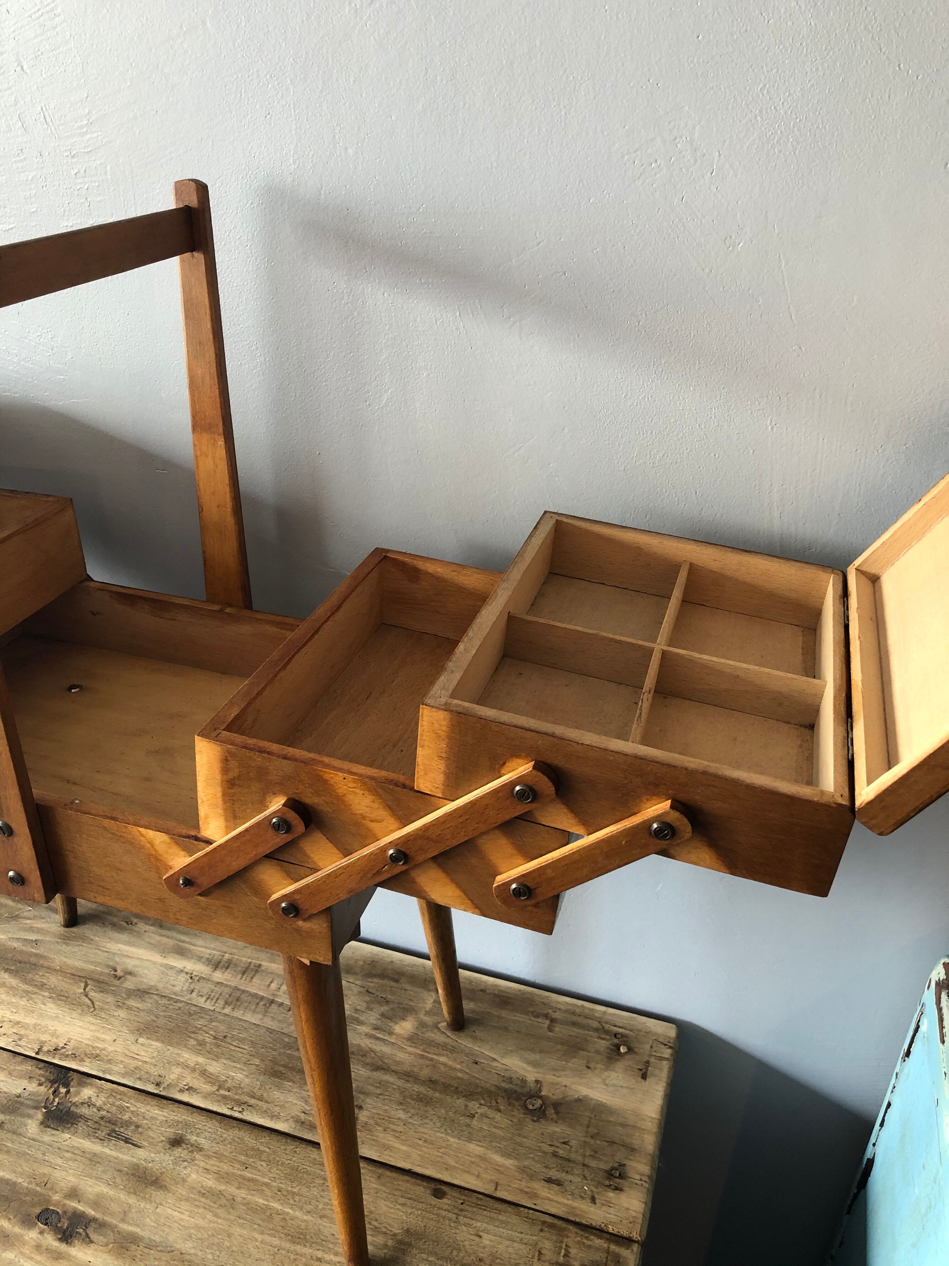 Vintage worker feet compass