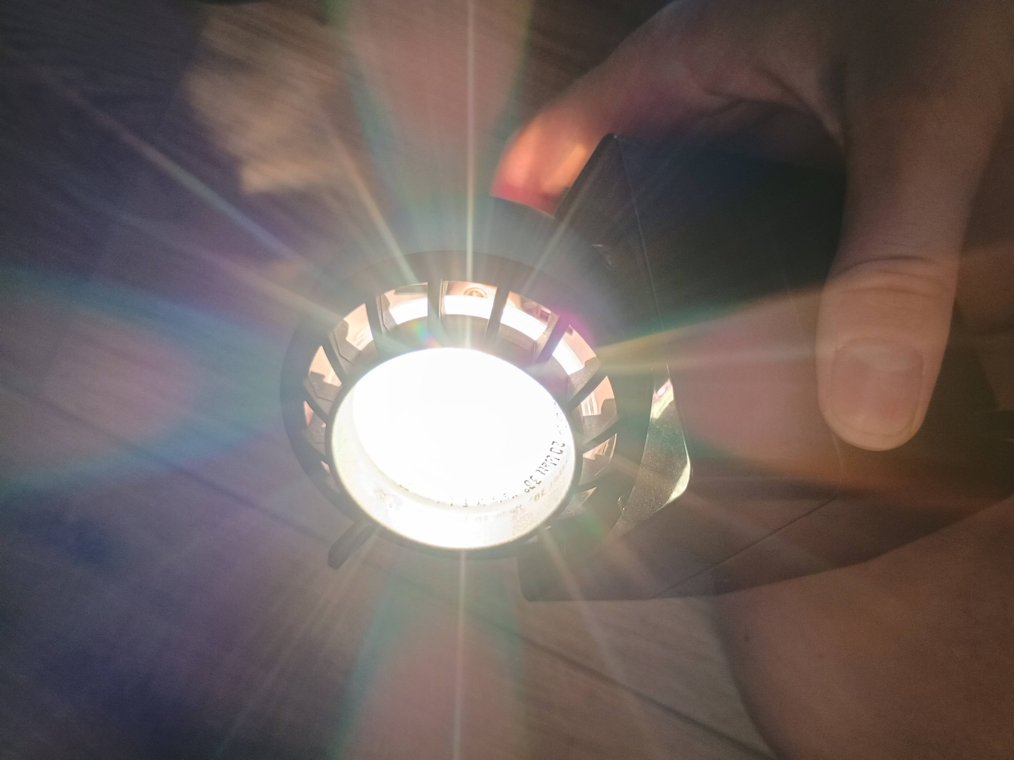 Magnetic lamp Minispot Dieter Witte 1970s