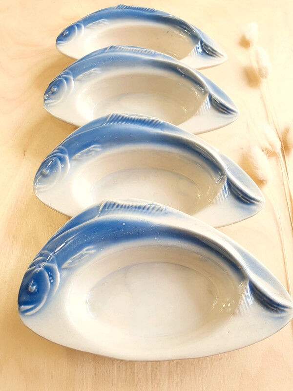 Lot De 8 Ramequins En Porcelaine - Motif Floral Vert/jaune - Traditionnel