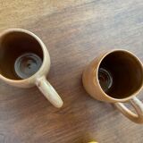 Sandstone mugs arts ceram grand fire