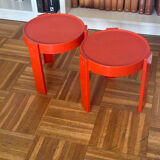 Set of 2 coffee tables from Prisunic.