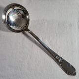 SOH silver metal ladle with shell/foliage decor