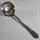 SOH silver metal ladle with shell/foliage decor