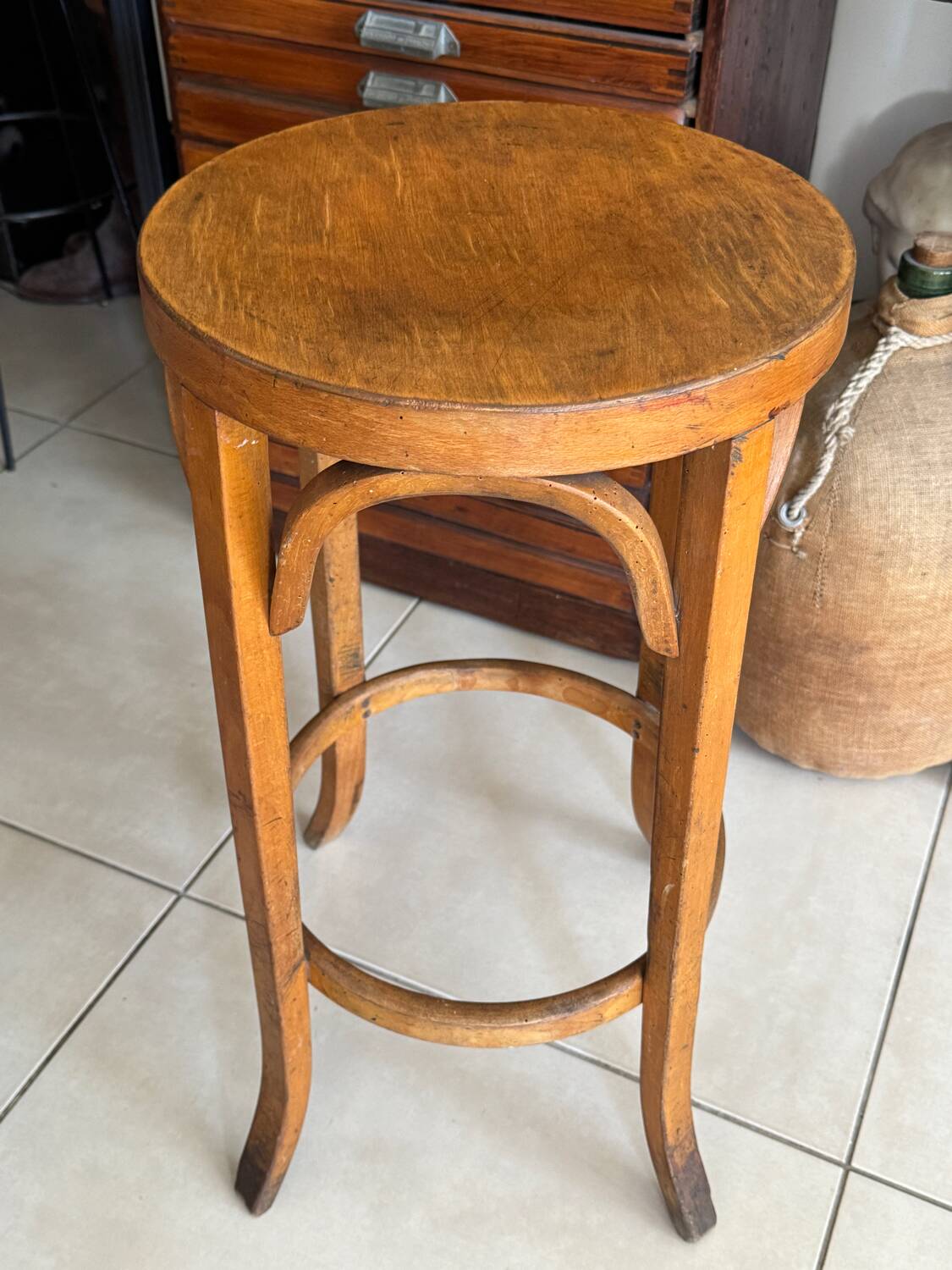 Vintage Baumann bar stool