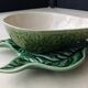 Portuguese slipware sauceboat Bornalo Pinheiro