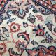 Tapis Vintage Indo-Tabriz en Laine, Années 1970, Élégance Florale