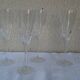 Set de 4 flûtes cristal