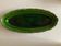 Green clay green clay flat centerpiece with festoons 1960