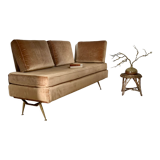 Sofa bed daybed vintage velvet