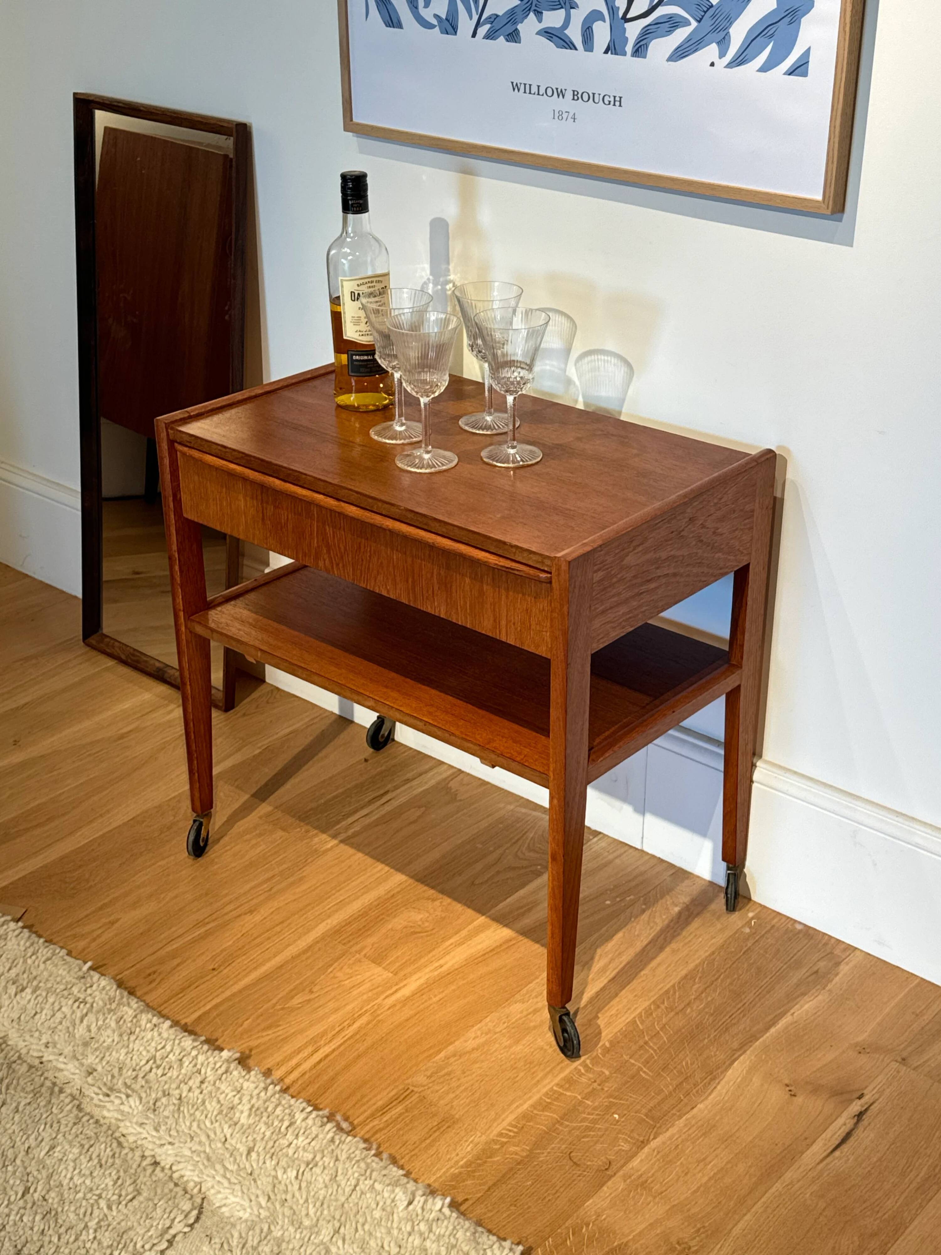 Vintage Scandinavian teak sideboard "Sofie"