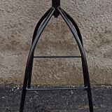 Adjustable dining table set and bar stools