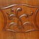 Art Deco enfilade in solid walnut