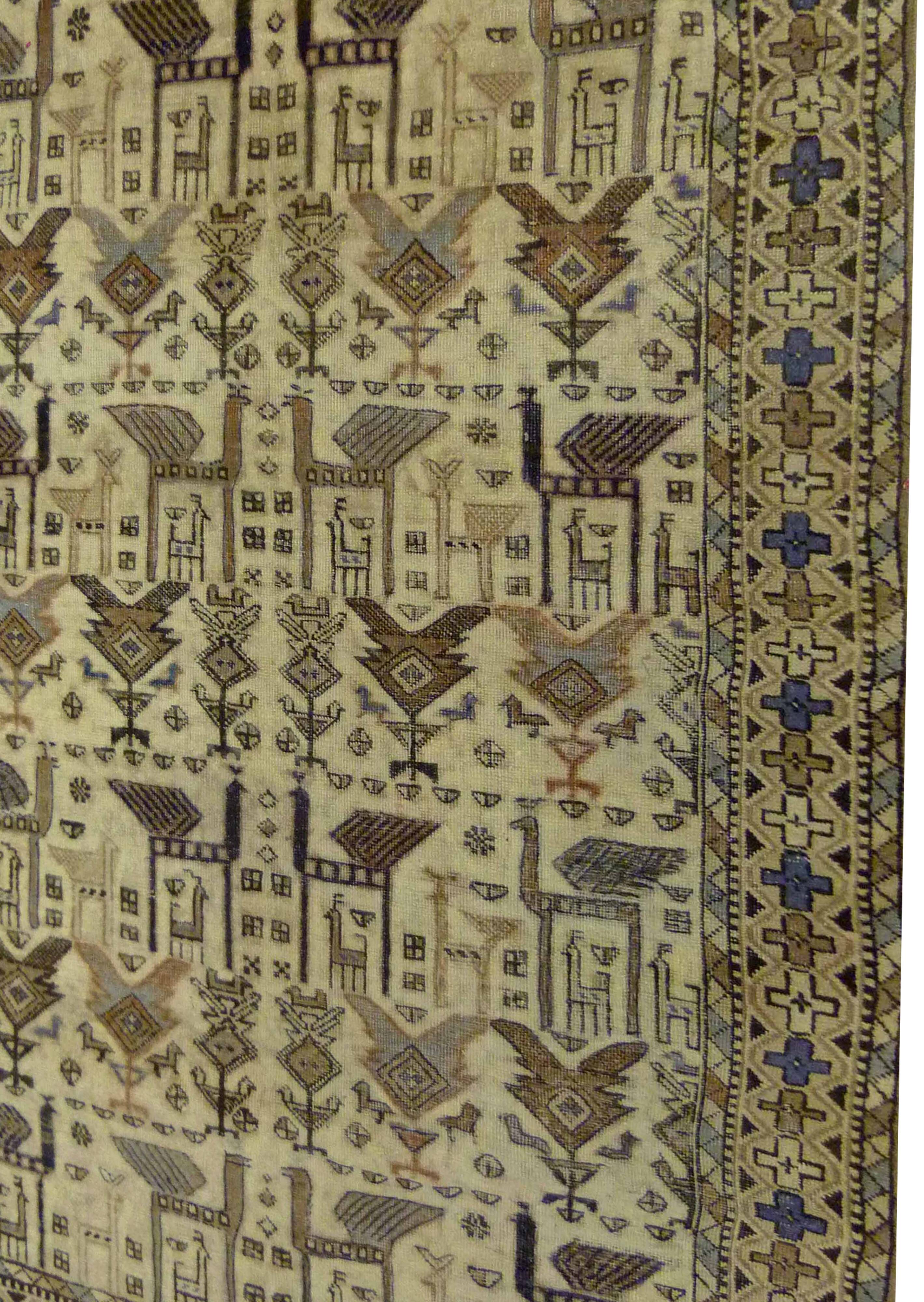 3-Traditional Antique Persian Rug