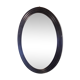 Miroir ovale bois