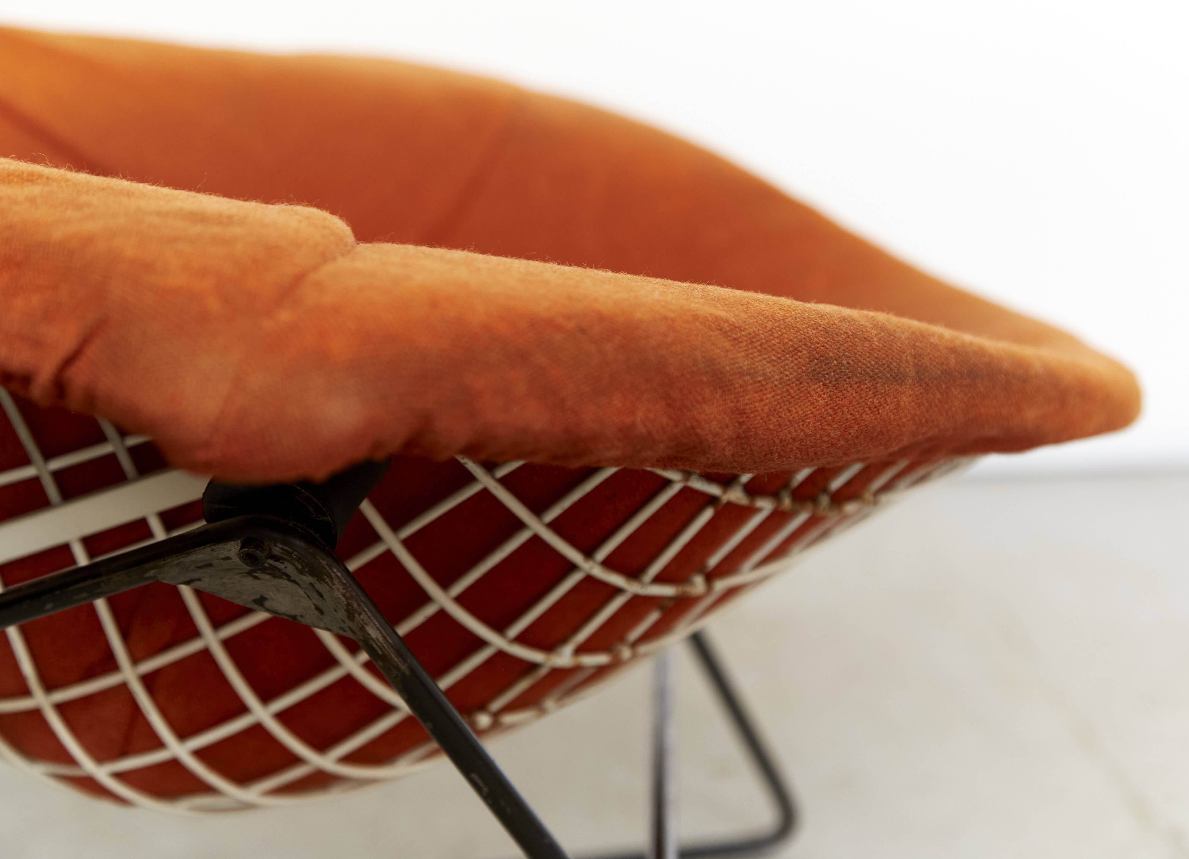 Chaise Bird et Ottoman par Harry Bertoia pour Knoll Inc. / Knoll International, années 1960