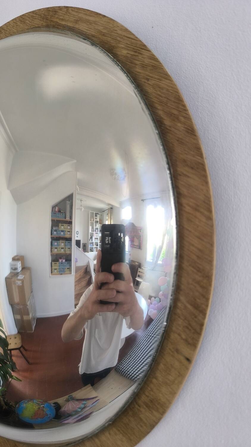 Convex mirror from the 70s