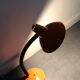 Desk lamp aluminor orange 70's