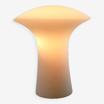 Lampe champignon en verre de lait