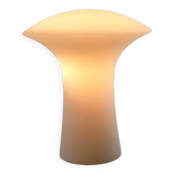 Milk glass mushroom lamp