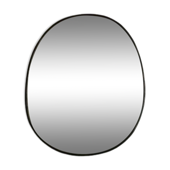 Miroir rond charbon 31 cm